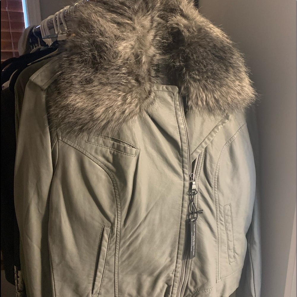 Minus the leather coat